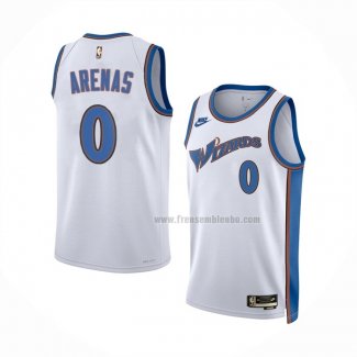 Maillot Washington Wizards Gilbert Arenas NO 0 Classic 2022-23 Blanc