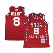 Maillot All Star 2003 Kobe Bryant NO 8 Hardwood Classics Rouge