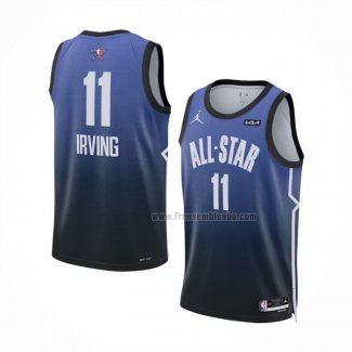 Maillot All Star 2023 Brooklyn Nets Kyrie Irving NO 11 Bleu