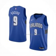 Maillot Orlando Magic Nikola Vucevic NO 9 Statement Edition Bleu