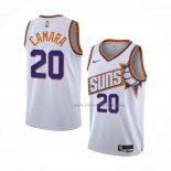 Maillot Phoenix Suns Toumani Camara NO 20 Association 2023-24 Blanc