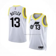 Maillot Utah Jazz Jared Butler NO 13 Association 2022-23 Blanc