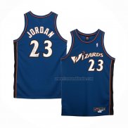 Maillot Washington Wizards Michael Jordan NO 23 Retro Bleu