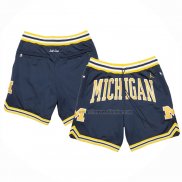 Short Air Jordan Just Don NCAA Michigan Bleu