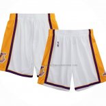 Short Los Angeles Lakers Mitchell & Ness 2009-10 Blanc