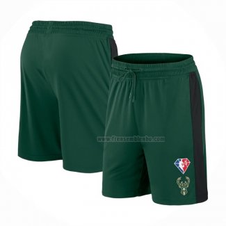 Short Milwaukee Bucks 75th Anniversary Vert