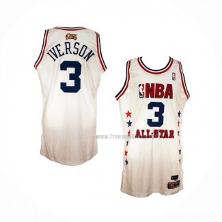 Maillot All Star 2003 Allen Iverson NO 3 Blanc