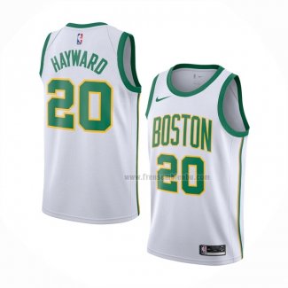 Maillot Boston Celtics Gordon Hayward NO 20 Ville Blanc