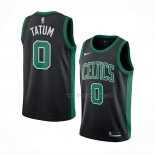 Maillot Boston Celtics Jayson Tatum NO 0 Statement 2017-2018 Noir