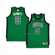 Maillot Boston Celtics Kevin Garnett NO 5 2010-13 Vert