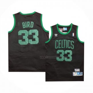 Maillot Boston Celtics Larry Bird NO 33 Noir