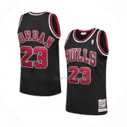 Maillot Chicago Bulls Michael Jordan NO 23 Retro Noir