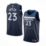 Maillot Minnesota Timberwolves Jimmy Butler NO 23 Icon Bleu