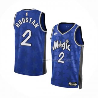 Maillot Orlando Magic Caleb Houstan NO 2 Classic 2023-24 Bleu