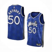 Maillot Orlando Magic Cole Anthony NO 50 Classic 2023-24 Bleu