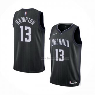 Maillot Orlando Magic R.j. Hampton NO 13 Ville 2022-23 Noir