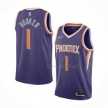 Maillot Phoenix Suns Devin Booker NO 1 Icon 2020-21 Volet