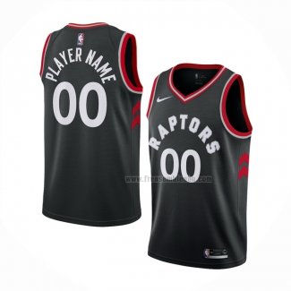 Maillot Toronto Raptors Personnalise Statement Noir