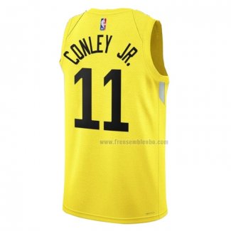 Maillot Utah Jazz Mike Conley JR. NO 11 Association 2022-23 Blanc