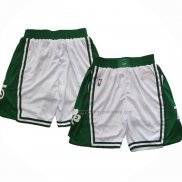 Short Boston Celtics 75th Blanc