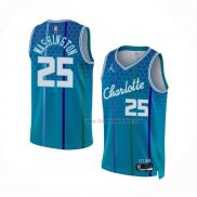 Maillot Charlotte Hornets P.J. Washington JR. NO 25 Ville 2022-23 Noir