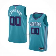 Maillot Charlotte Hornets Personnalise Icon Vert