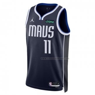 Maillot Dallas Mavericks Tim Hardaway JR. NO 11 Ville 2022-23 Bleu