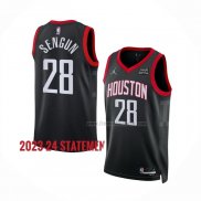 Maillot Houston Rockets Alperen Sengun NO 28 Statement 2023-24 Noir