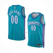 Maillot Charlotte Hornets Personnalise Classic 2023-24 Vert