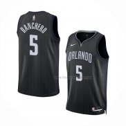 Maillot Orlando Magic Paolo Banchero NO 5 Ville 2022-23 Noir