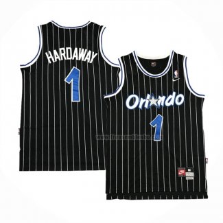 Maillot Orlando Magic Penny Hardaway NO 1 Retro Noir