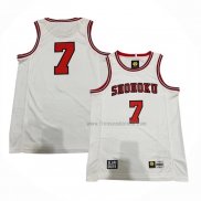 Maillot Shohoku Miyagi NO 7 Blanc