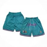 Short Charlotte Hornets Retro Just Don Vert