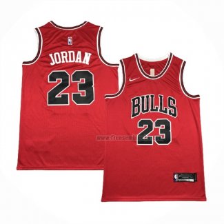 Maillot Chicago Bulls Michael Jordan NO 23 Retro Rouge