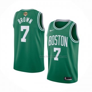 Maillot Enfant Boston Celtics Jaylen Brown NO 7 Icon 2024 Vert