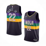 Maillot New Orleans Pelicans Larry Nance JR. NO 22 Ville 2022-23 Volet