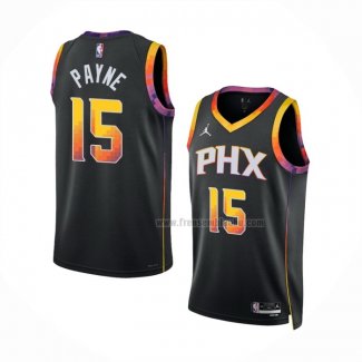 Maillot Phoenix Suns Cameron Payne NO 15 Statement 2022-23 Noir