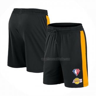 Short Los Angeles Lakers 75th Anniversary Noir