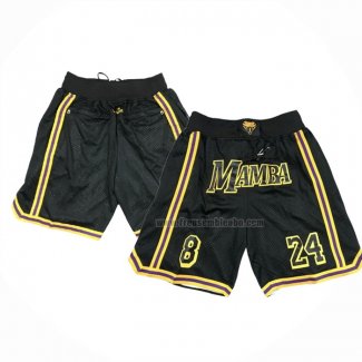 Short Los Angeles Lakers Mamba Noir