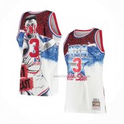 Maillot All Star 1991 Patrick Ewing NO 3 Blanc