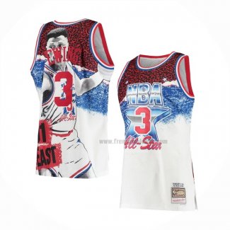 Maillot All Star 1991 Patrick Ewing NO 3 Blanc