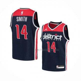 Maillot Enfant Washington Wizards Ish Smith Association 2020-21 Bleu