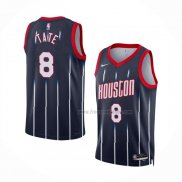 Maillot Houston Rockets Jae'sean Tate NO 8 Ville 2022-23 Noir