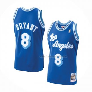 Maillot Los Angeles Lakers Kobe Bryant NO 8 Retro Bleu