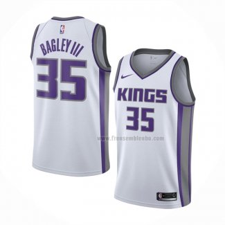 Maillot Sacramento Kings Marvin Bagley III NO 35 Association 2019-20 Blanc