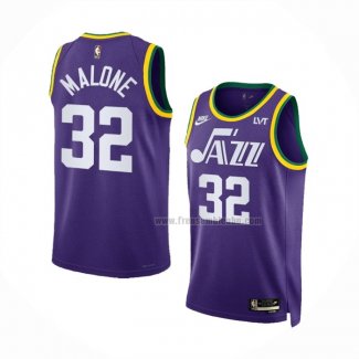 Maillot Utah Jazz Karl Malone NO 32 Classic 2023-24 Volet