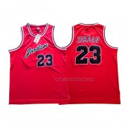 Maillot Michael Jordan NO 23 Rouge Noir