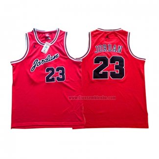 Maillot Michael Jordan NO 23 Rouge Noir