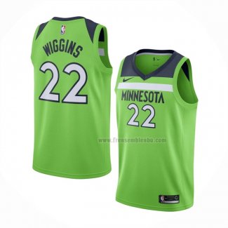 Maillot Minnesota Timberwolves Andrew Wiggins NO 22 Statement Vert