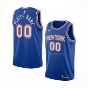 Maillot New York Knicks Personnalise Statement 2019-20 Bleu